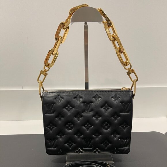 Louis Vuitton Coussin BB Black with Gold Hardware (JB1083) - Picture 1 of 6